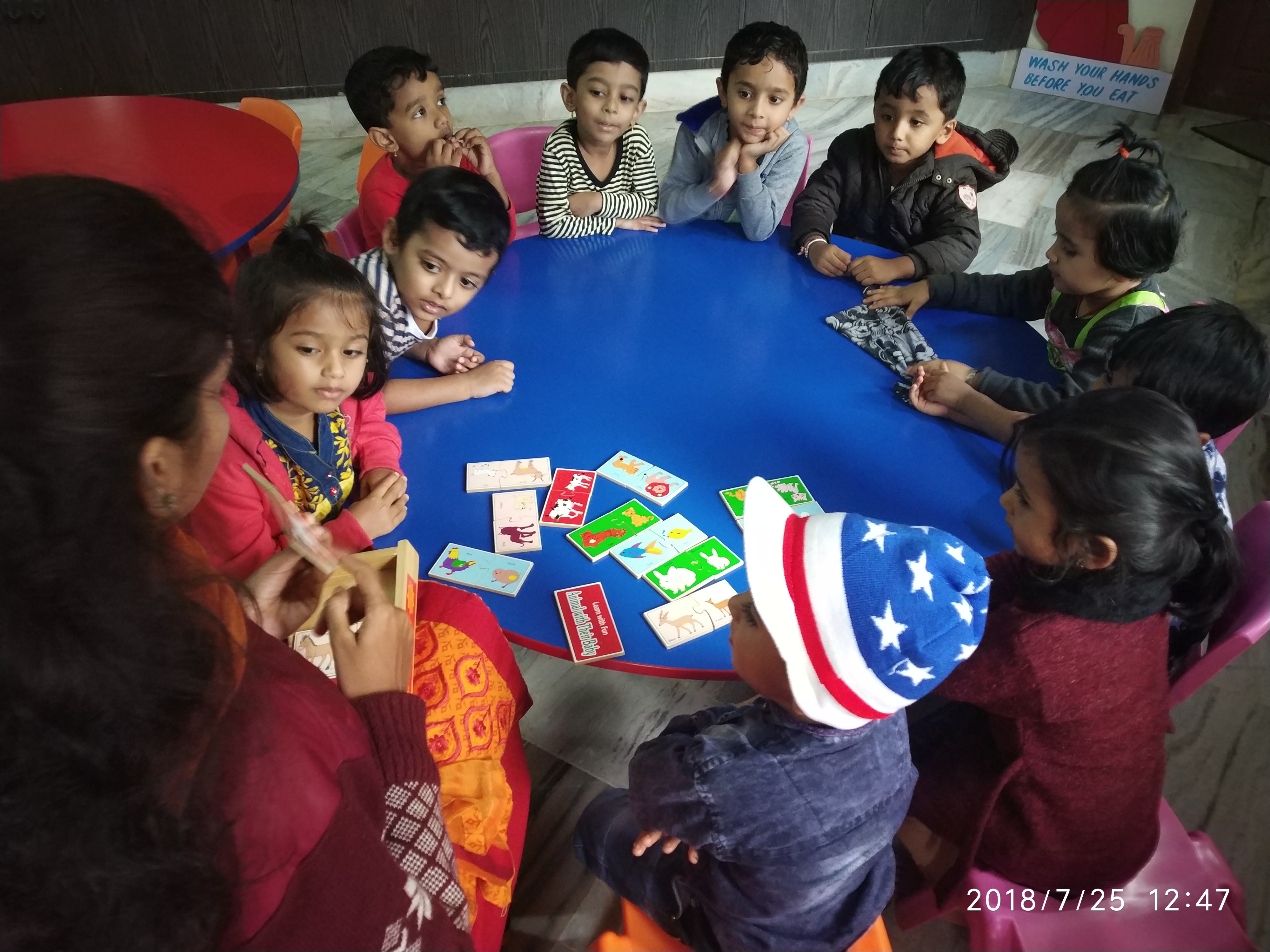 Nursery school in Rangoli Halla